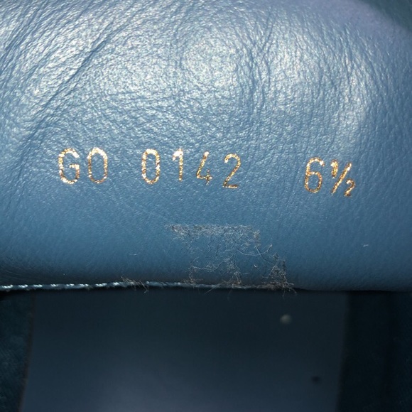 Louis Vuitton Dark Blue Suede Lace up - Picture 1 of 4